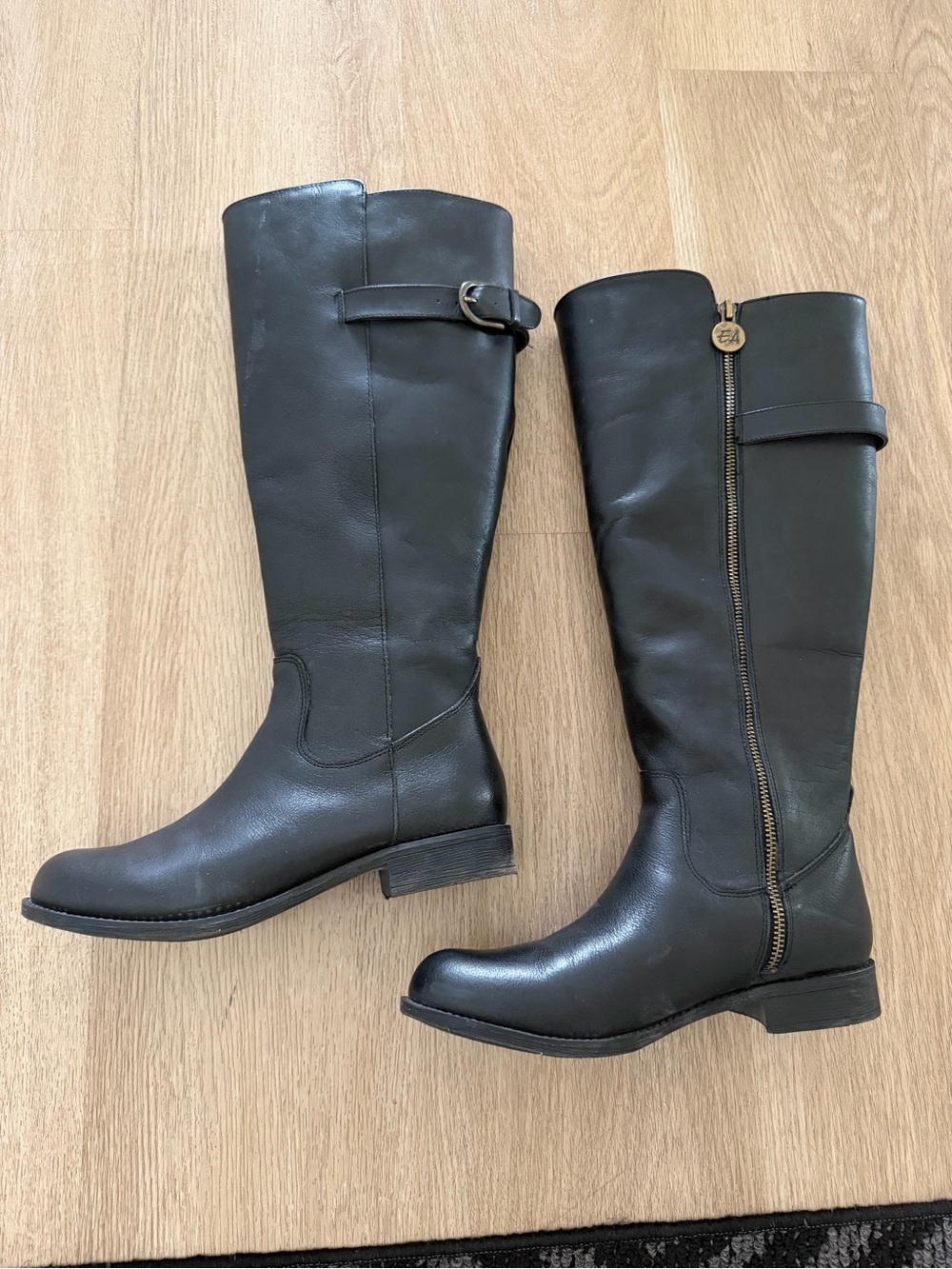 Classic Black Women's Riding Boots